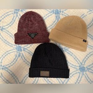 3 Beanies VANS, EMPYRE, DRAVUS